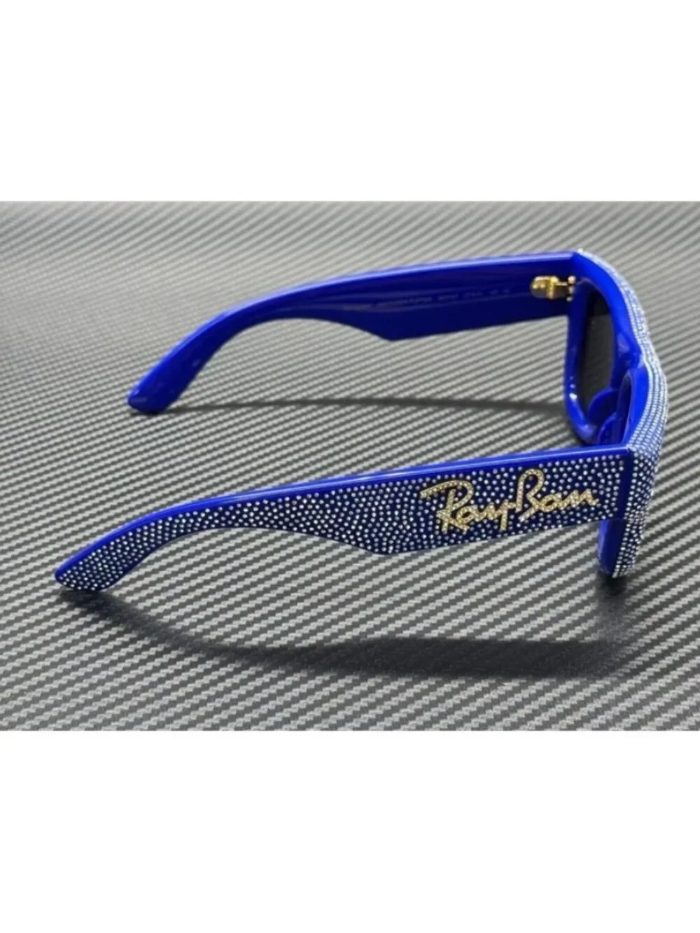 New Ray-Ban Men Blue Strass Sunglasses 47-23-145